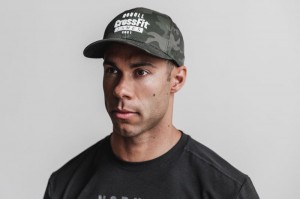 Chapeaux Nobull Crossfit Games® 2021 Classiche Hat Femme Vert Camouflage | 07128-MWCV