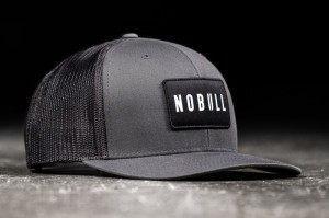 Chapeaux Nobull Curved-brim Trucker Homme Grise Foncé | 62409-JTWR