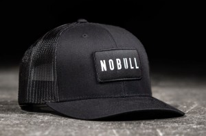 Chapeaux Nobull Curved-brim Trucker Homme Noir | 83520-LZFU