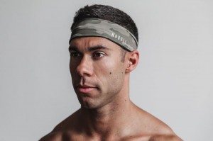 Chapeaux Nobull Headband 2" Homme Vert Camouflage | 01786-IEOU