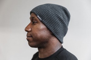 Chapeaux Nobull Waffle Beanie Homme Grise Foncé | 32791-LYIC
