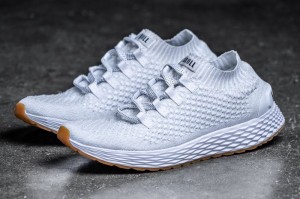 Chaussure Running Nobull Femme Blanche | 86943-TPUF