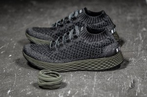 Chaussure Running Nobull Homme Noir Vert Foncé | 91263-QUGP
