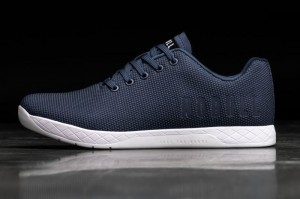 Chaussures de Sport Nobull Femme Bleu Marine Blanche | 91503-QCVN