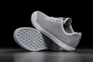Chaussures de Sport Nobull Femme Grise Clair | 98732-ITXJ
