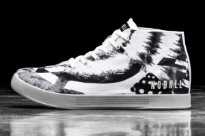 Chaussures de Sport Nobull Femme Noir Blanche | 48051-OTFK