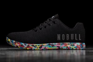 Chaussures de Sport Nobull Femme Noir | 62045-EWLC