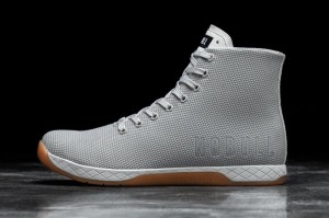 Chaussures de Sport Nobull High Tops Femme Grise | 89520-PJYF