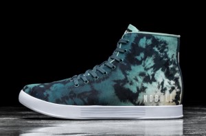 Chaussures de Sport Nobull High Tops Homme Turquoise | 95324-APKV