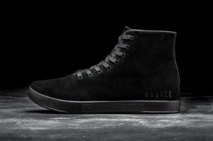 Chaussures de Sport Nobull High Tops Homme Noir | 26843-KYJO
