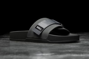 Claquette Nobull Homme Grise Foncé | 34780-KHJD