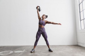 Collant Nobull High-Rise Crop Femme Violette | 04871-WBRU