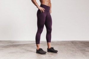 Collant Nobull High-Rise Femme Marron | 60258-WGYI
