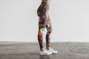 Collant Nobull High-Rise Femme Oasis | 65840-WHDF