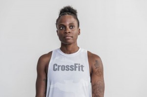 Debardeur Nobull Crossfit® High-neck Femme Blanche Camouflage | 31729-TFVC
