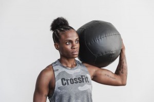Debardeur Nobull Crossfit® High-neck Femme Grise Camouflage | 86395-PTGQ