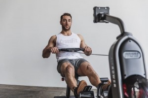 Debardeur Nobull Crossfit® Homme Blanche | 13849-YDIA