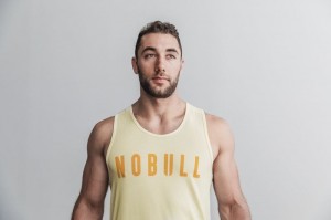 Debardeur Nobull Homme Vanilla | 64982-YRKS