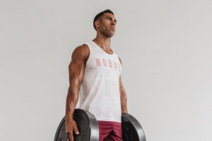 Debardeur Nobull Homme Wells Blush | 35628-BTXF