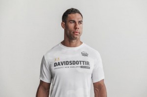 Maillot Nobull Crossfit Games® 2021 (Davidsdottir) Homme Blanche Camouflage | 04659-VGOT