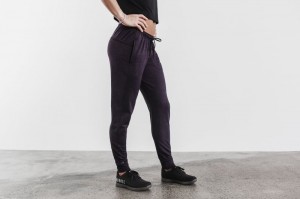Pantalon Jogging Nobull Femme Marron | 60938-DUQH
