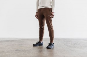 Pantalon Jogging Nobull Homme Oak | 61973-BFGS