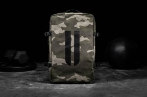 Sacs Nobull Horns Waxed Tela Duffleback Homme Vert Camouflage | 15839-ABFH