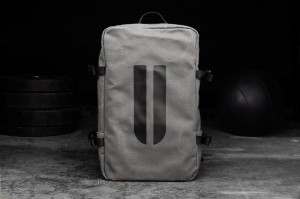 Sacs Nobull Horns Waxed Tela Duffleback Homme Grise | 53408-MGVT