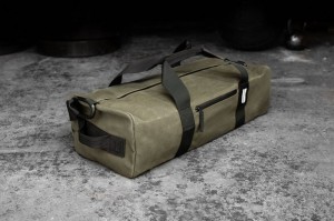Sacs Nobull Waxed Tela Traditional Duffle Femme Army | 26314-UQLI