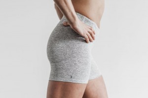 Short Nobull Femme Blanche | 43569-BGVN