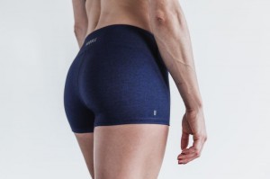 Short Nobull Femme Bleu Marine Foncé | 89263-OBKV