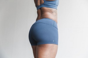 Short Nobull Femme Bleu | 63701-QSHU