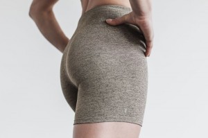 Short Nobull Femme Fallen Rock Heather | 70458-RONH