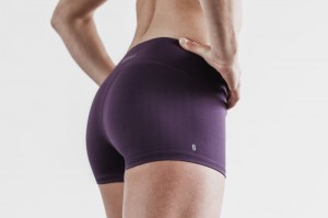 Short Nobull Femme Marron | 87129-TYWS