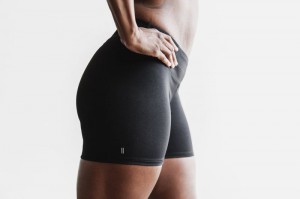 Short Nobull Femme Noir | 46190-SHYB