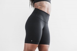 Short Nobull Femme Noir | 54273-VIJP