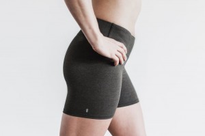 Short Nobull Femme Noir | 73109-PHYV