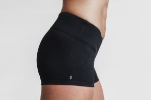 Short Nobull Femme Noir | 74150-SVBQ