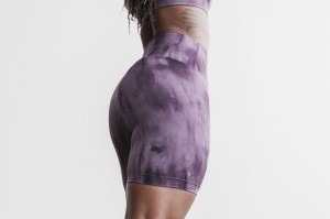 Short Nobull Femme Violette | 27496-UJKX