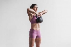 Short Nobull Femme Violette | 51427-RBUM