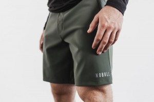 Short Nobull Legere Corta 8.5" Homme Army | 18459-NLWT