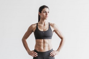 Soutien Gorge Sport Nobull Femme Grise | 70514-THYF