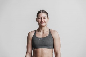 Soutien Gorge Sport Nobull Femme Grise | 24897-OURE