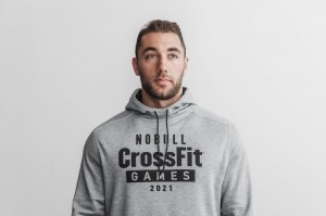Sweat a Capuche Nobull Crossfit Games® 2021 Homme Grise | 01572-IPHD