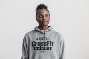 Sweat a Capuche Nobull Crossfit Games® Femme Grise | 64237-VHFW