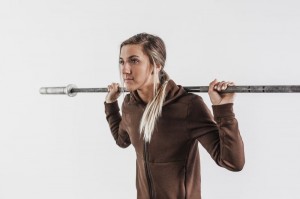 Sweat a Capuche Nobull Performance Zip-up Femme Mocha | 31256-CSZK