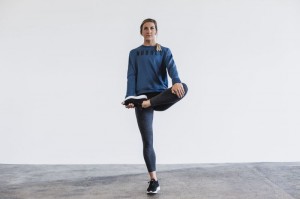 Sweatshirt Nobull Crew Femme Bleu Marine | 53106-WZUR