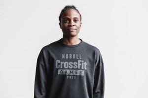Sweatshirt Nobull Crossfit Games® 2021 Crew Femme Noir | 14920-GEDJ
