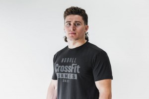 T Shirts Nobull Crossfit Games® 2021 Tee Homme Noir | 25807-KPVG