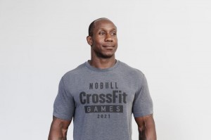 T Shirts Nobull Crossfit Games® 2021 Tee Homme Grise Foncé | 13478-YMNC